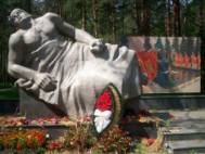 монумент на Заельцовском военном кладбище г.новосибирска
